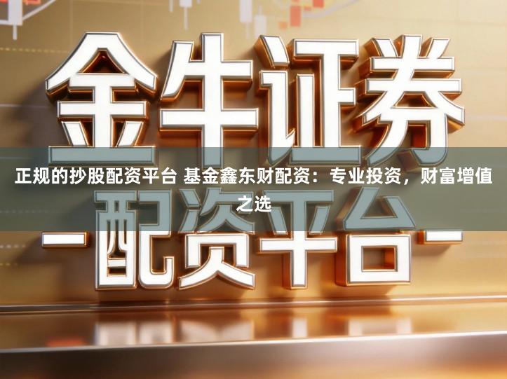 正规的抄股配资平台 基金鑫东财配资：专业投资，财富增值之选