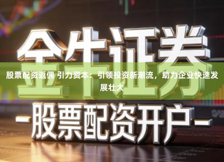 股票配资返佣 引力资本：引领投资新潮流，助力企业快速发展壮大